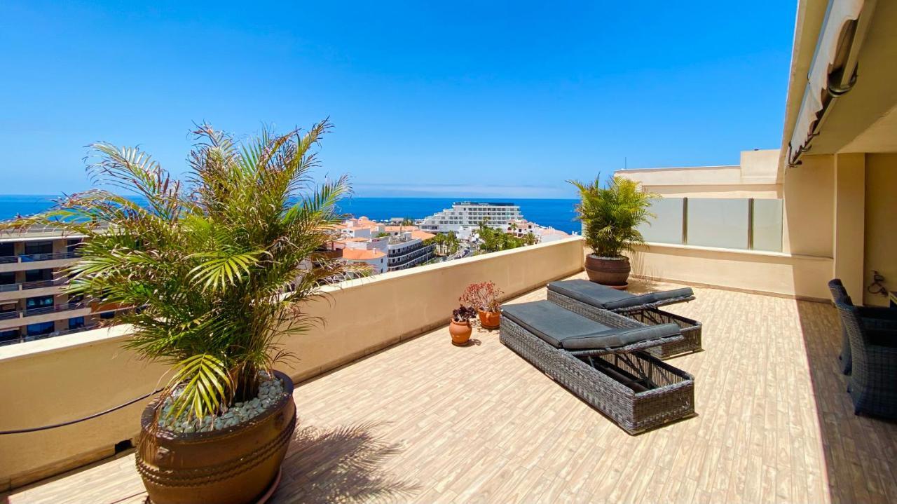 Penthouse Apartment Zentral Und Ruhig Gelegen Puerto de Santiago  Bagian luar foto